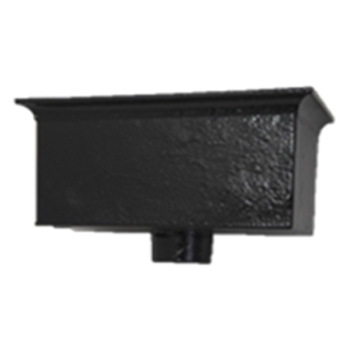 Cast Iron No. 42 14" Hopper c/w 4 x 3"(100 x 75mm)