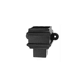 Cast Iron 4" x 3" Rectangular Socket (Spigoted) - Painted Finish