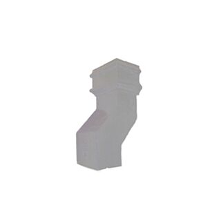 Cast Iron 4" x 3" Rectangular 120 °. Offset 4in (114mm) - Transit Primed