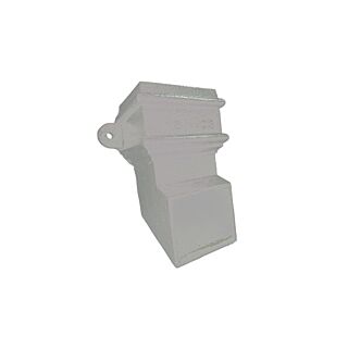 Cast Iron 4" x 3" Rectangular Shoe with Ears - Transit Primed
