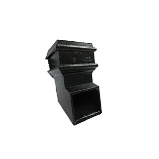 Cast Iron 4" x 3" Rectangular Shoe without Ears - Painted Finish