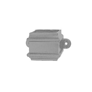 4" Inch x 3" Inch (100 x 75mm) Rectangular Cast Iron Socket - Transit Primed