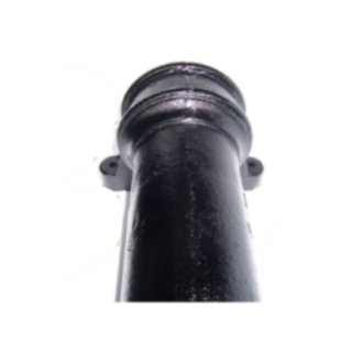 2'' (50mm) LCC Soil Pipe 6FT (1.83m) Length, Bitumen Black Finish
