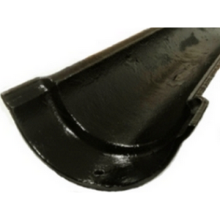 4 1/2" Beaded Half Round Gutter Length