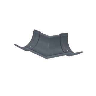 4 1/2" Beaded Half Round 135 ° Angle Combined - Transit Primed