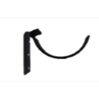 5" Beaded Half Round Repair Bracket