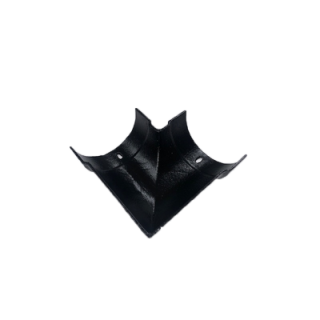 5" x 3" Deep Half Round Combined 90 ° Angle