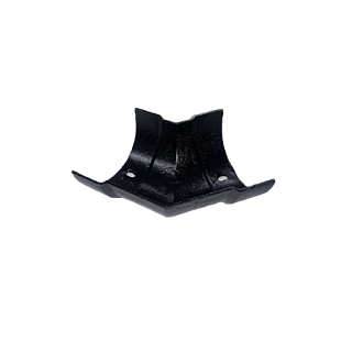 5" x 3" Deep Half Round Combined 135 ° Angle - Painted Finish