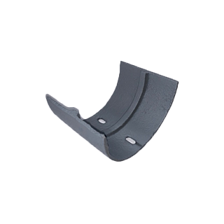 5" x 3" Deep Half Round Union Clip - Transit Primed