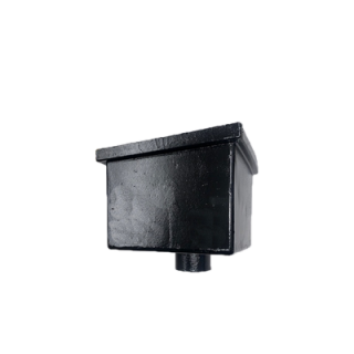Cast Iron Large Rectangular Hopper c/w 3"(75mm)