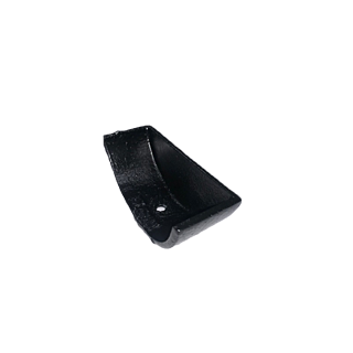 6" Half Round Stop Ends Internal Left/Right Hand - Transit Primed