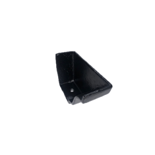 5" x 4" Moulded Gutter Stop Ends Internal Right Hand