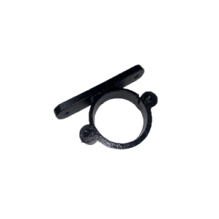 4" Round Holderbat (2 Part) Cast Iron Transit Primed