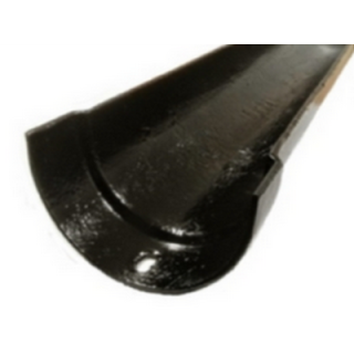 5" x 3" Deep Half Round Gutter 1.83m Length