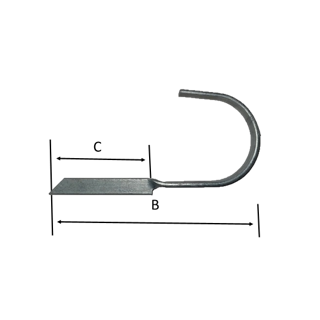 3" Round Standard Holderbat (2 Part)