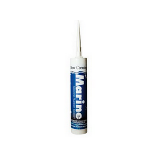 Black Dow Corning Marine Silicone Sealant - 310ml (For LCC Soil Pipes)