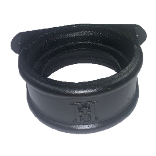 4" (100mm) Round LCC Push Fit Soil Push Fit Socket Eared