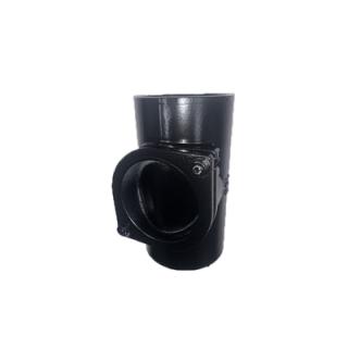 4" (100mm) Round LCC Push Fit Soil Access Pipe with Oval Door