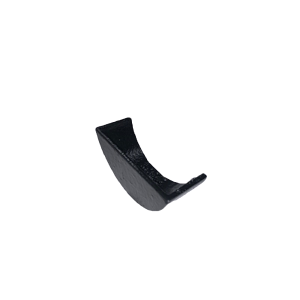 5" Half Round Stop Ends External Left/Right Hand - Transit Primed