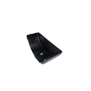 5" Half Round Stop Ends Internal Left/Right Hand - Transit Primed