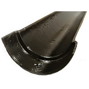 6" Half Round Gutter 1.83m Length - Transit Primed