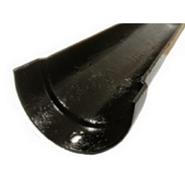 5" x 3" Deep Half Round Gutter 1.83m Length - Painted Finish