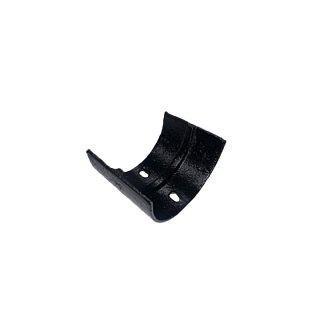 5" x 3" Deep Half Round Union Clip - Painted Finish