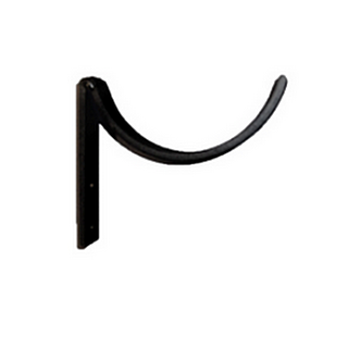 4" Half Round Repair Bracket - Galvanised Finish