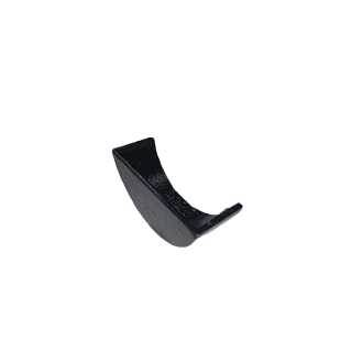 6" Half Round Stop Ends External Left/Right Hand - Transit Primed