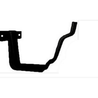 6" x 4" Moulded Gutter Fascia Bracket - Galvanised Finish