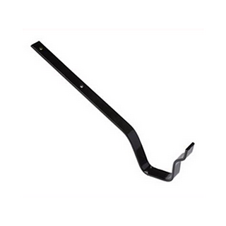 5" x 4" Moulded Gutter Rafter Bracket Top Fix - Galvanised Finish