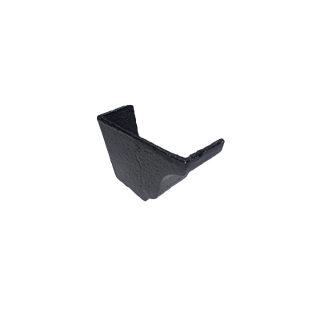 5" x 4" Moulded Gutter Stop Ends Internal Left Hand - Transit Primed