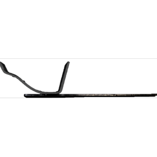 4 1/2" Victorian Ogee Gutter Drive Bracket - Galvanised Finish