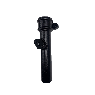 2 1/2" Round Access Pipe with Ears - Painted Finish