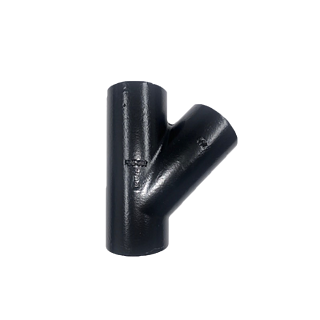 4" (100mm) Round LCC Push Fit Soil Single Branch 135 ° - Primed in Black, Grey or Red