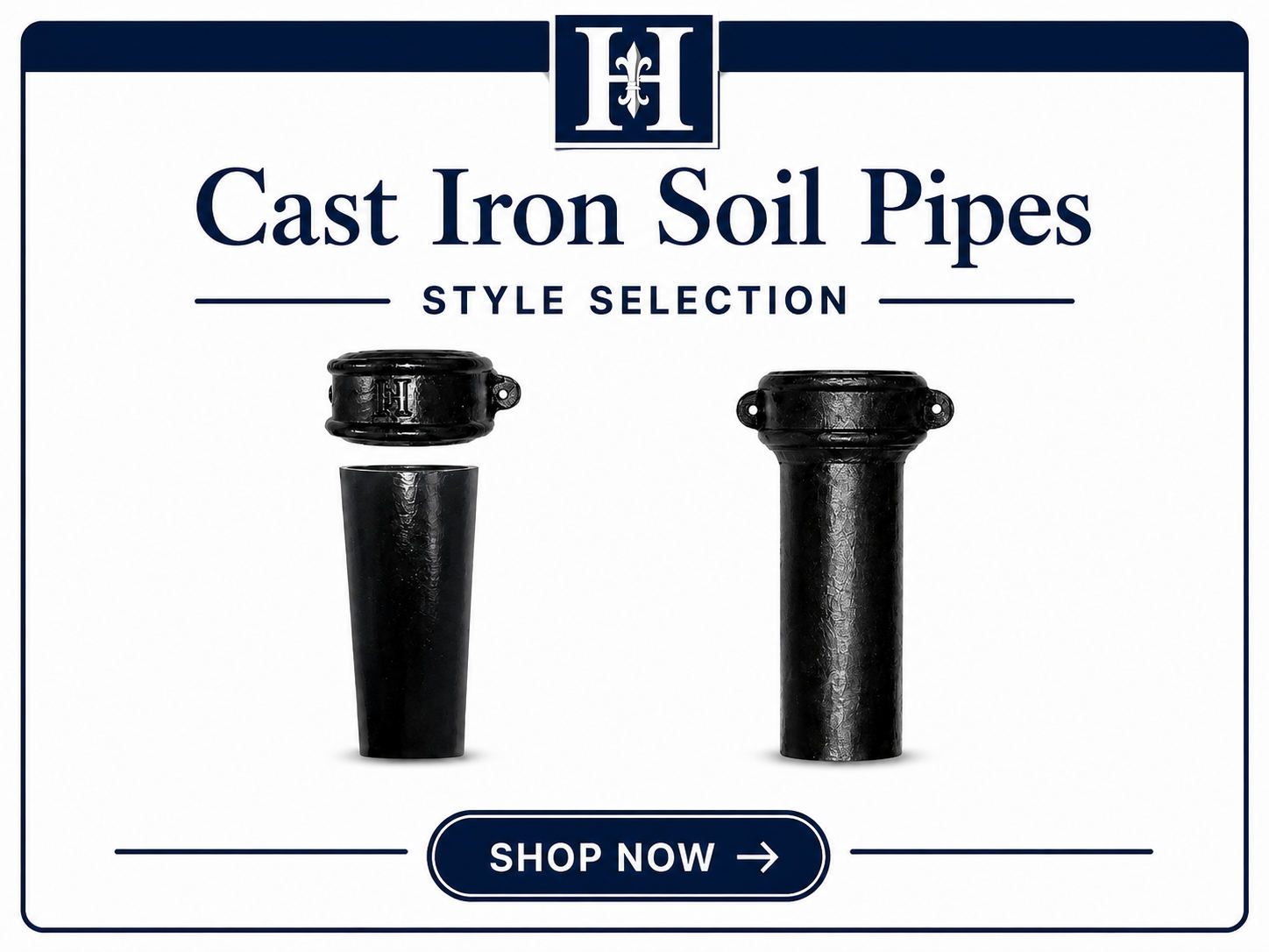Cast Iron Guttering Button